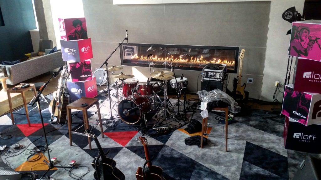 Rigs for the Gig at the Aloft Seattle-Redmond, WA.