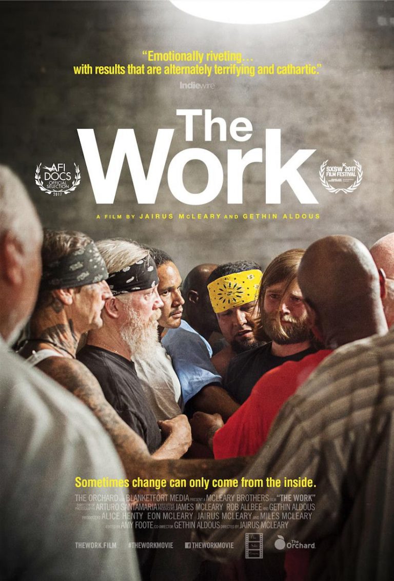 Poster for 2017 Documentary, The Work