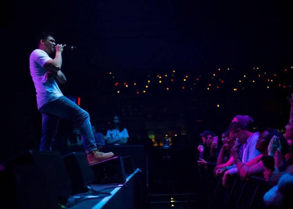 Cody McCracken, Dak, performs at the Neon Spotlight.
