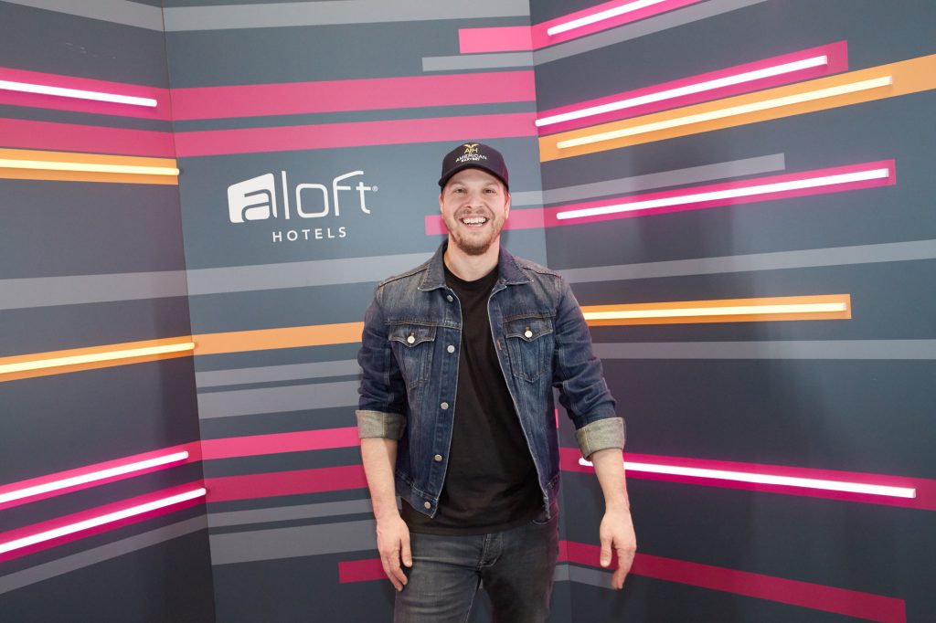 Gavin DeGraw at the Aloft Hotel Long Island City