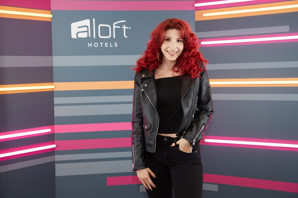 Gigi Rich at the Aloft Long Island City, NY
