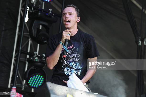 Logic performs on stage, via Getty Images.