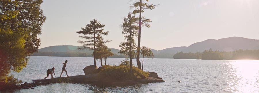 The lake as seen in Song of Sway Lake (2017).