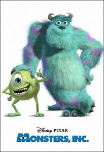 Monsters Inc. Movie Poster