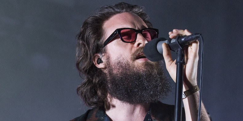 Father John Misty performing