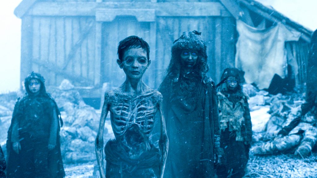 Game of Thrones Scene white walker kids