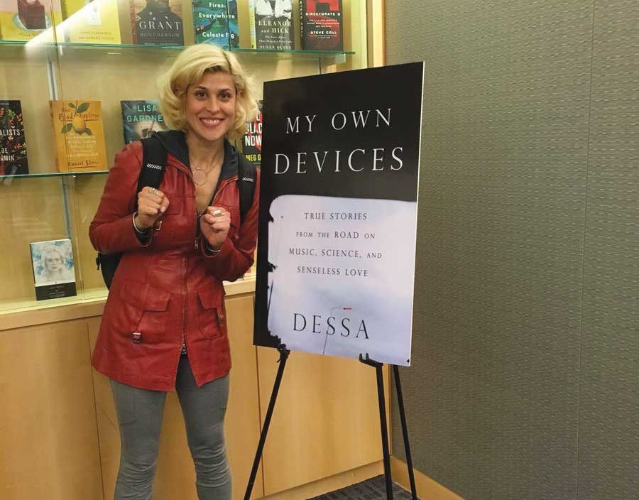 Dessa at her Book Signing