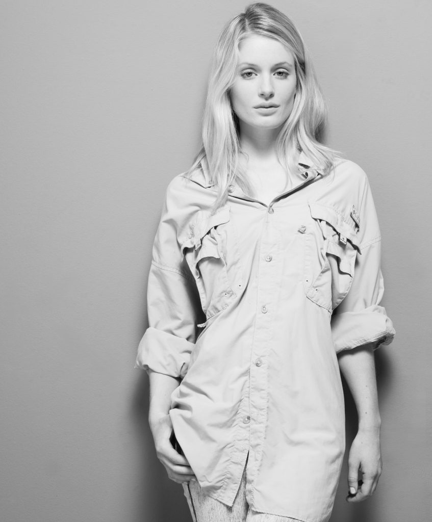 Image of actress Camille Montgomery taken by Sallie DeEtte Mackie.
