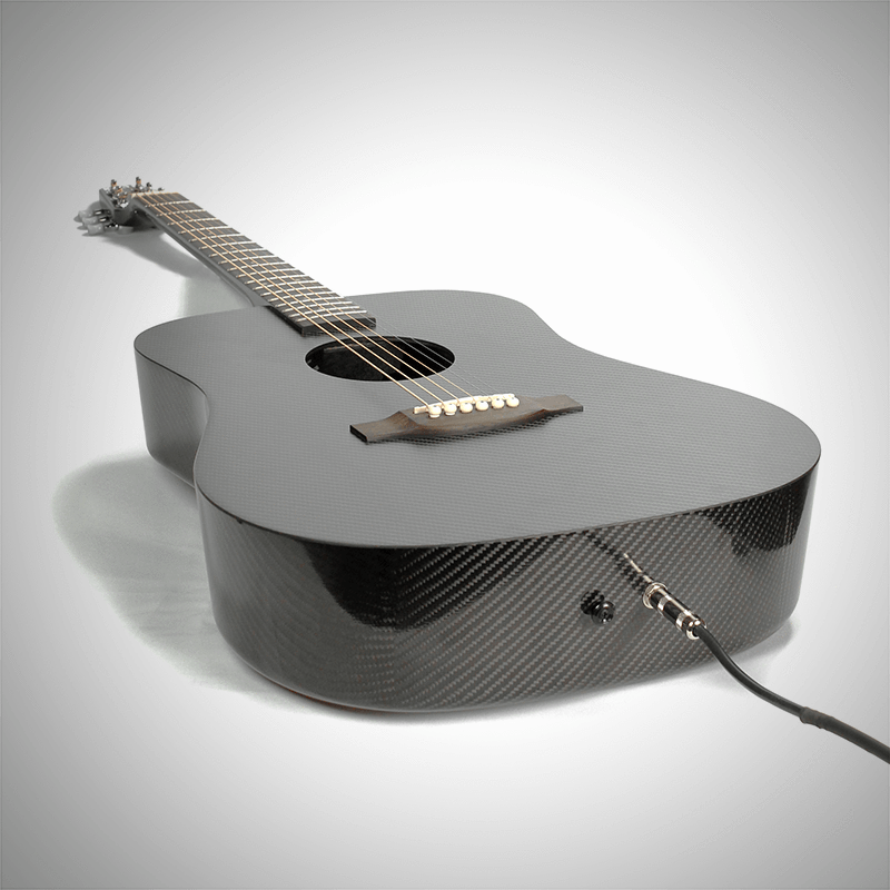 Klos Carbon Fiber Guitar laying down