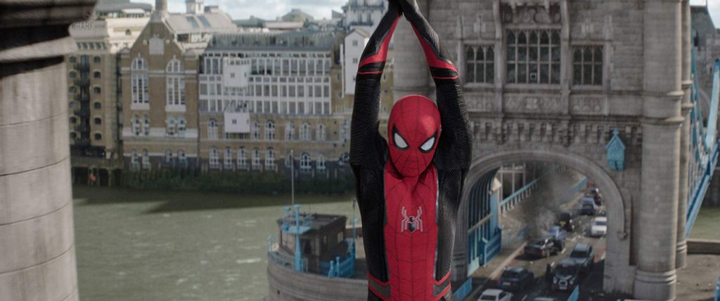 Spider-Man swinging into action