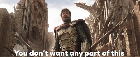 Mysterio hurling his energy