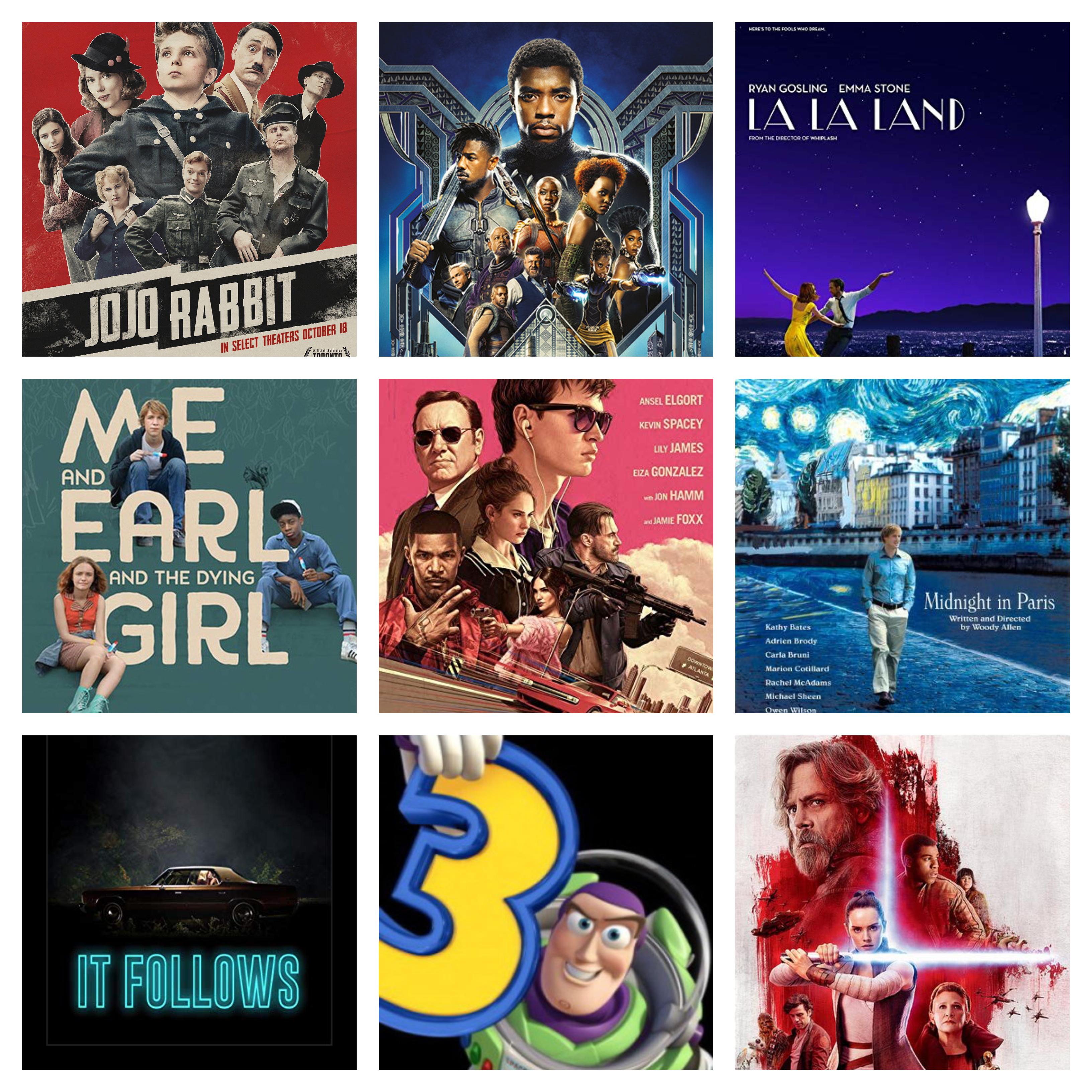Movies of the Decade