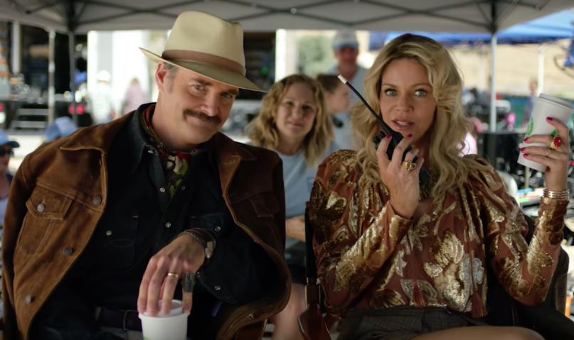 Kaitlin Olson and Will Forte in Quibi's "Flipped" (2020).