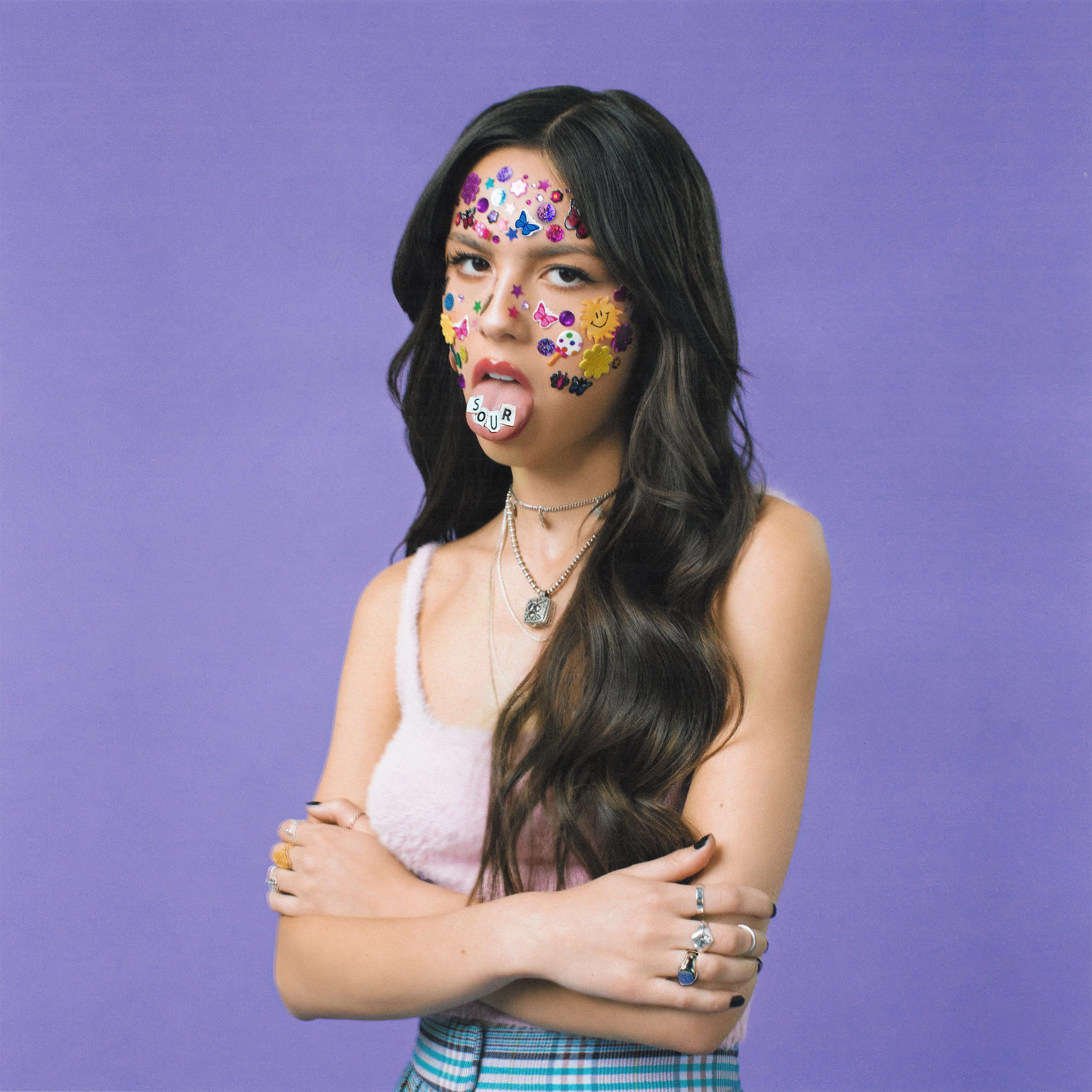 Album cover for SOUR by Olivia Rodrigo
