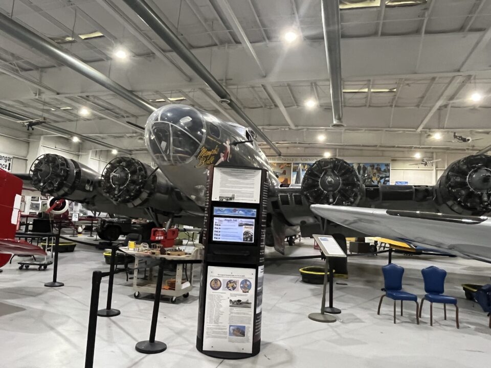 The B-17, Memphis Belle, at the Palm Springs Air Museum