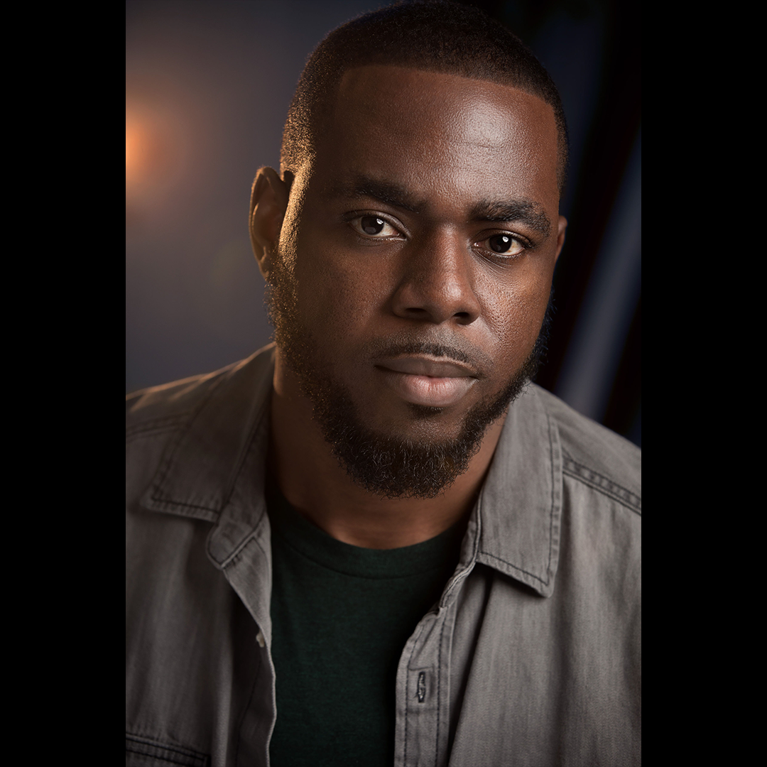 Headshot of Marvin Emetom, actor, producer, and writer