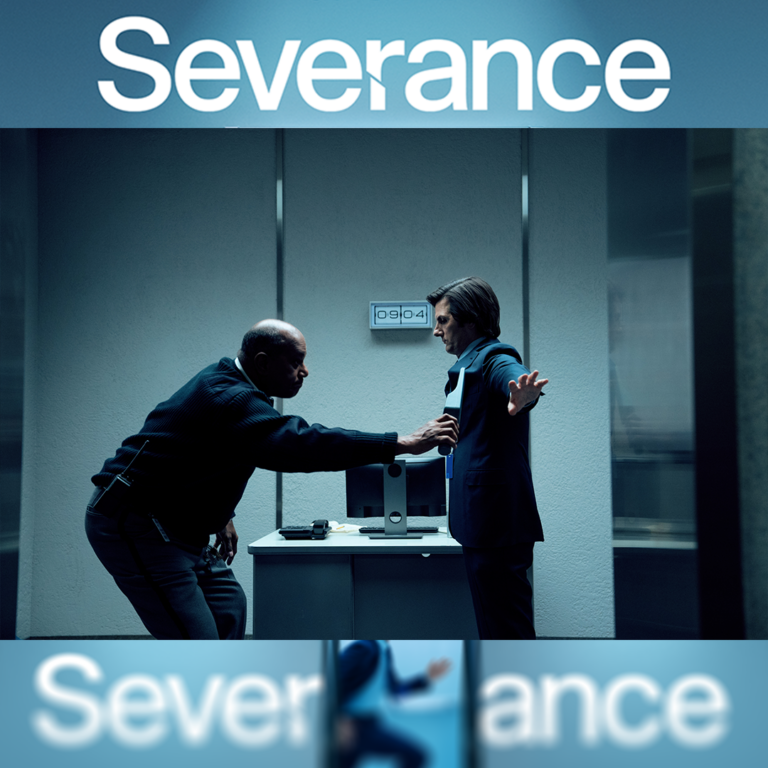 Severance Season 2 main image for S2E2, prepped by The Indie Magazine Podcast